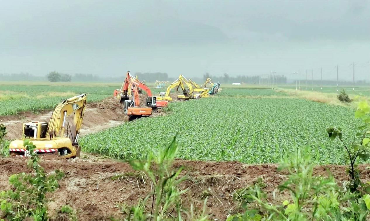 防汛一線 | 天津分公司拆建圍埝1900余米 疏洪搶險刻不容緩 防汛一線 | 天津分公司拆建圍埝1900余米 疏洪搶險刻不容緩