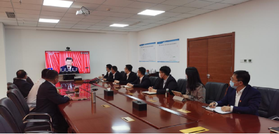 廊坊地區(qū)聯(lián)合黨支部組織黨員干部職工集中觀看黨的二十大盛況 廊坊地區(qū)聯(lián)合黨支部組織黨員干部職工集中觀看黨的二十大盛況