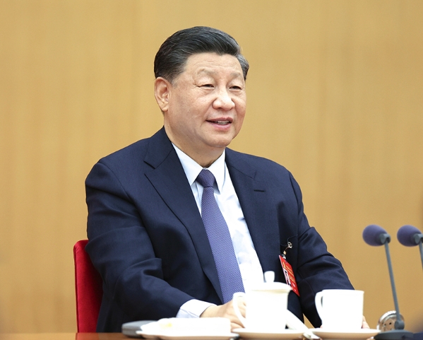 習(xí)近平參加黨的二十大廣西代表團(tuán)討論 習(xí)近平參加黨的二十大廣西代表團(tuán)討論