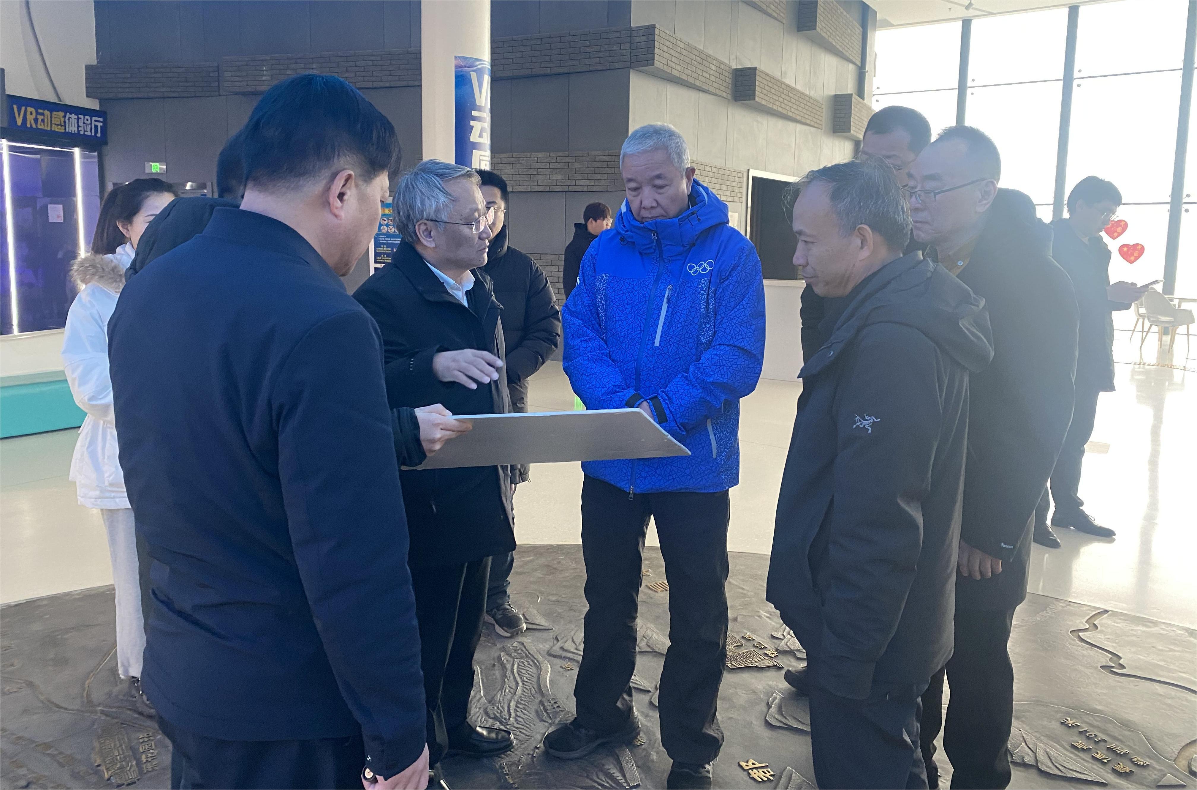 國際奧委會副主席于再清考察官廳水庫國家濕地公園 國際奧委會副主席于再清考察官廳水庫國家濕地公園